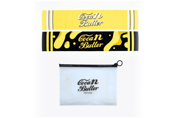 코카&버터 슬로건 타올